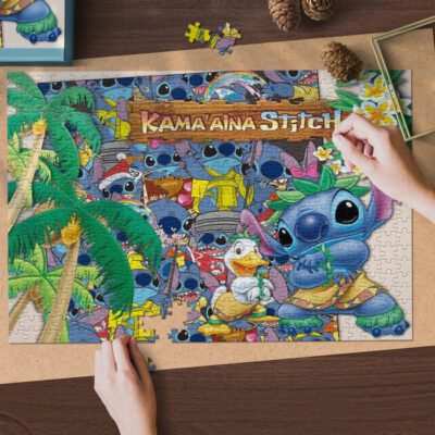 Disney Lilo & Stitch Lover Gift Puzzle Game
