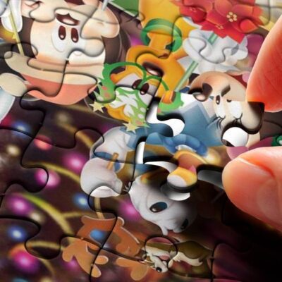 Disney Mickey And Friend Merry Chirstmas Jigsaw Puzzle Game Disney Mickey Fan Gift Disney Gift 3