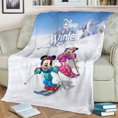 Disney Mickey Comfy Sofa Throw Blanket Gift