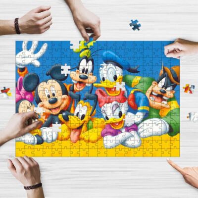 Disney Mickey Mouse Jigsaw Puzzle Game