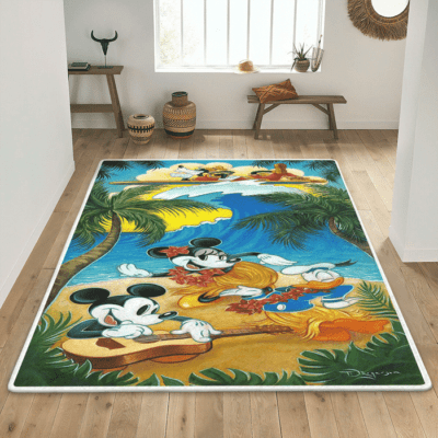 Funny Disney Rug Floor Decor