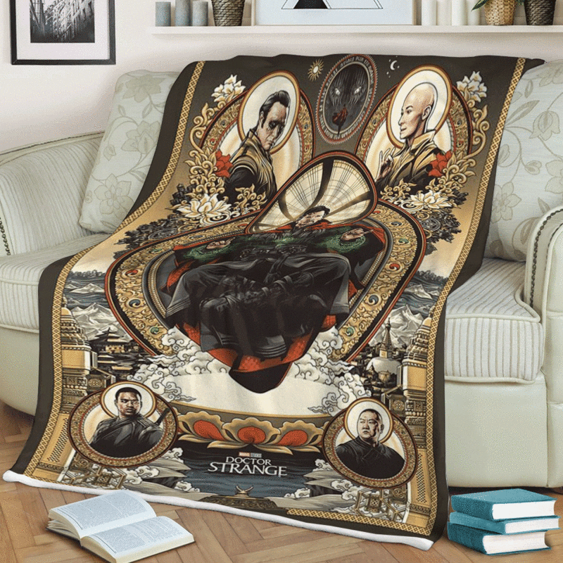 Doctor Strange Marvel Avengers Comics Gift For Fan Comfy Sofa Throw Blanket Gift