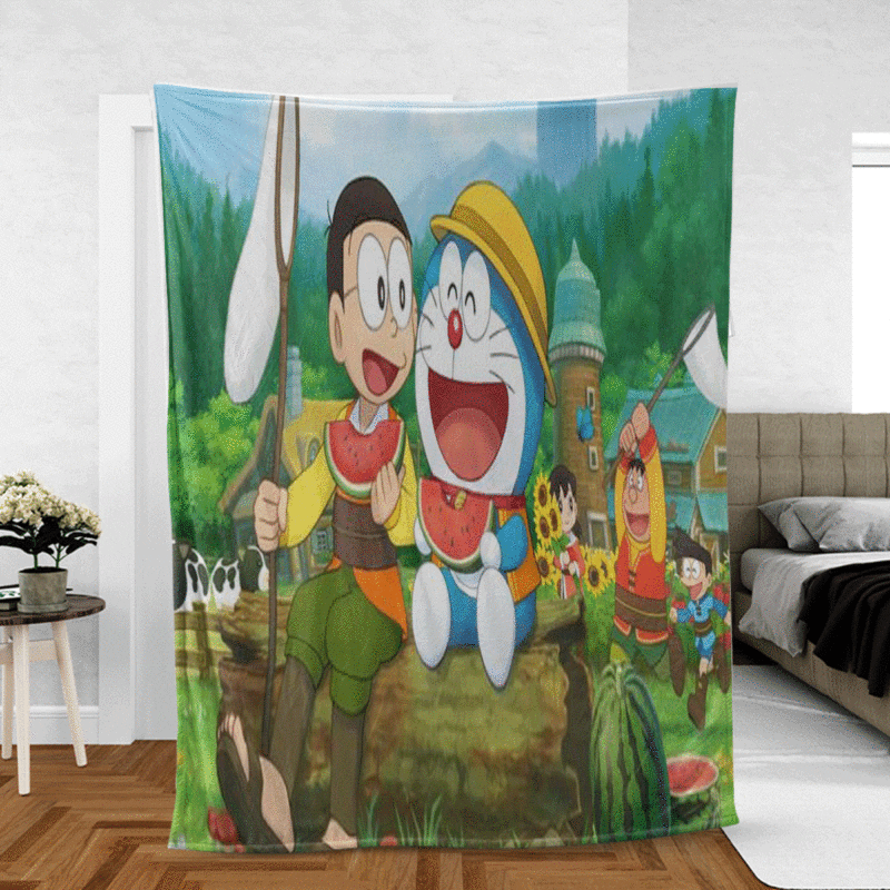 Doraemon Nobita And Friends Summer Gifts Lover