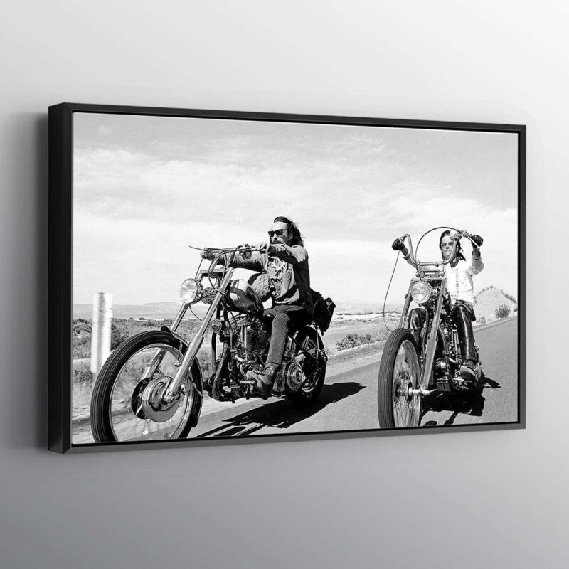 Easy Rider - 1969 Iconic Bike Movie Print Wall Art Canvas