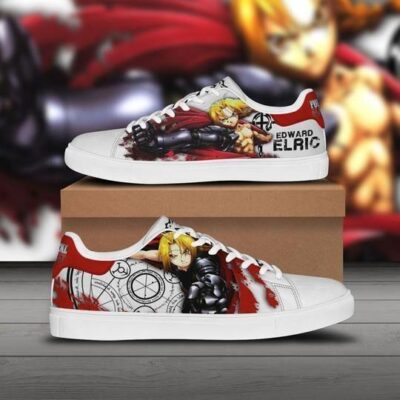 Edward Elric Fullmetal Alchemist Low Top Leather Stan Smith Shoes SST1113
