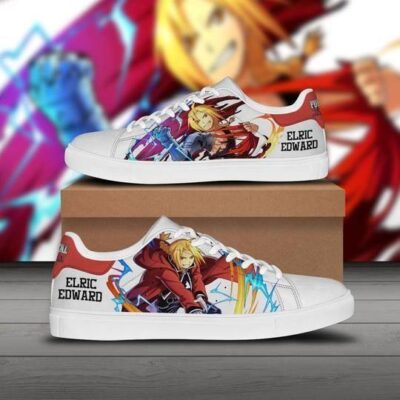 Edward Elric Fullmetal Alchemist Low Top Leather Stan Smith Shoes SST1112