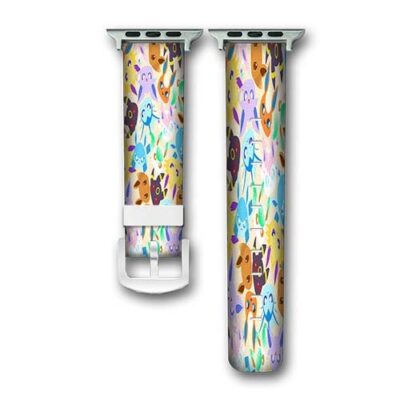 Eevee Evolutions Pokemon Custom Apple Watch Band Genuine Wrist Band Replacement