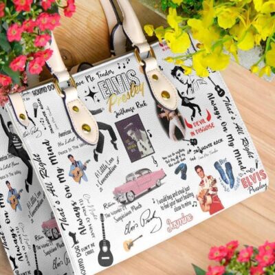 Elvis Presley Personalized Fashion Lady Handbag LHB420 2