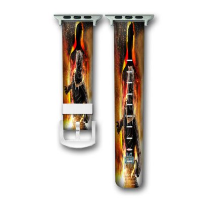 Erik Killmonger Jaguar Black Panther Custom Apple Watch Band Genuine Wrist Band Replacement