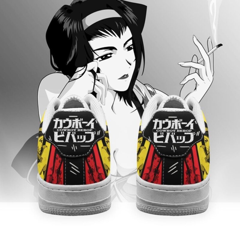 Faye Valentine Sneakers Cowboy Bebop Anime Custom Shoes Air Force 1 Sneakers 2