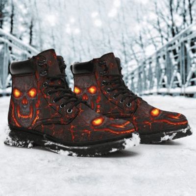 Fire skull lava