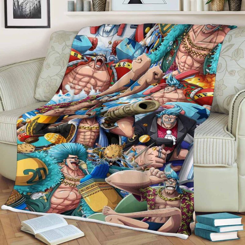 Franky "Iron Man" Comfy Sofa Throw Blanket Gift