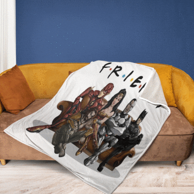 Friends Teams DC Comics Gift Lover Comfy Sofa Throw Blanket Gift 2