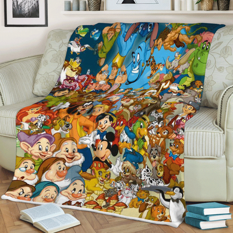 Full Disney Characters Cartoon Christmas Gift