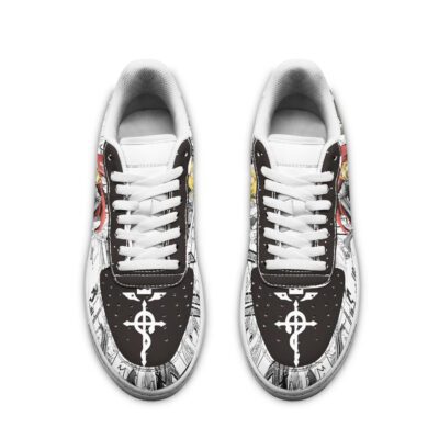 Fullmetal Alchemist Sneakers Anime Shoes Mixed Manga Style Air Force 1 Sneakers 1 Fullmetal Alchemist Sneakers Anime Shoes Mixed Manga Style Air Force 1 Sneakers 1