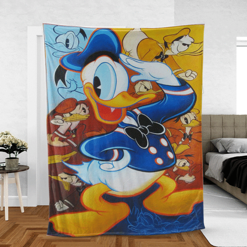 Funny Face Donald Duck Mickey Mouse Walt Disney Cartoon Gifts Lover