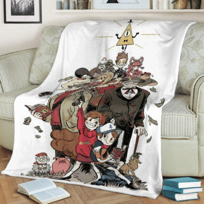 Funny Gravity Falls Disney Comedy Animated Television Series Ver2 Gifts Lover, Gravity Falls Gift For Fan Comfy Sofa Throw Blanket Gift