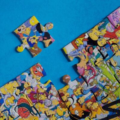 Funny Homer The Simpsons Cartoon Puzzle Game Simpsons Fan Gift Simpsons Chrismast Gift 3