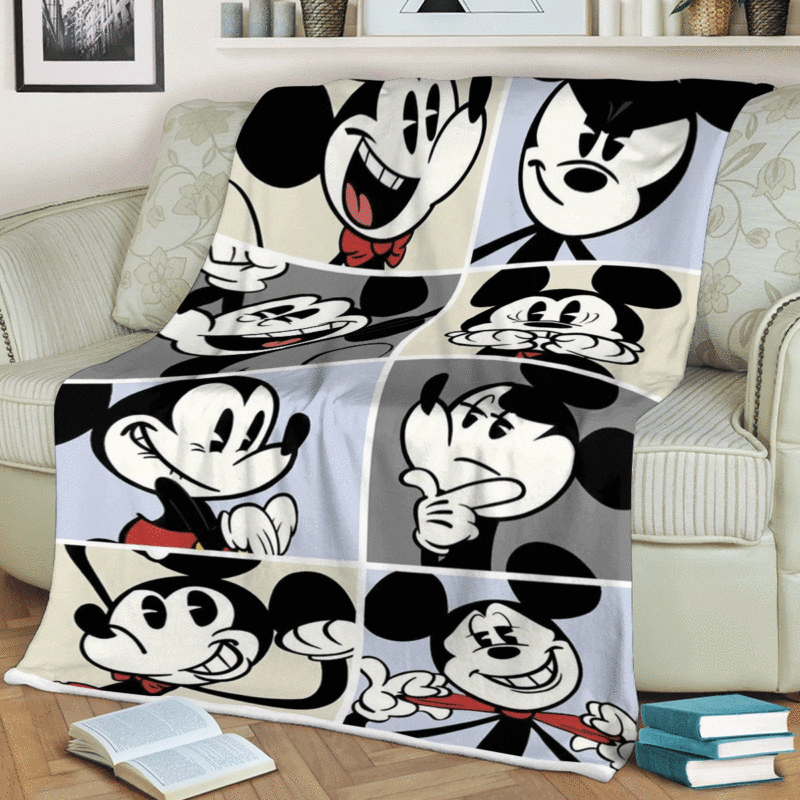 Mickey Mouse Disney Premium Comfy Sofa Throw Blanket