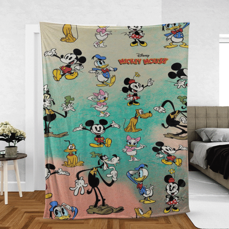 Funny Mickey Mouse Love Friend Cartoon Disney Ver6 Gift Lover