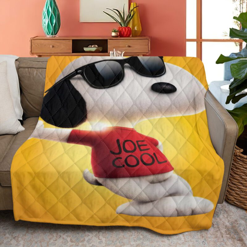 Funny Snoopy Peanuts Blanket Gift For Fan