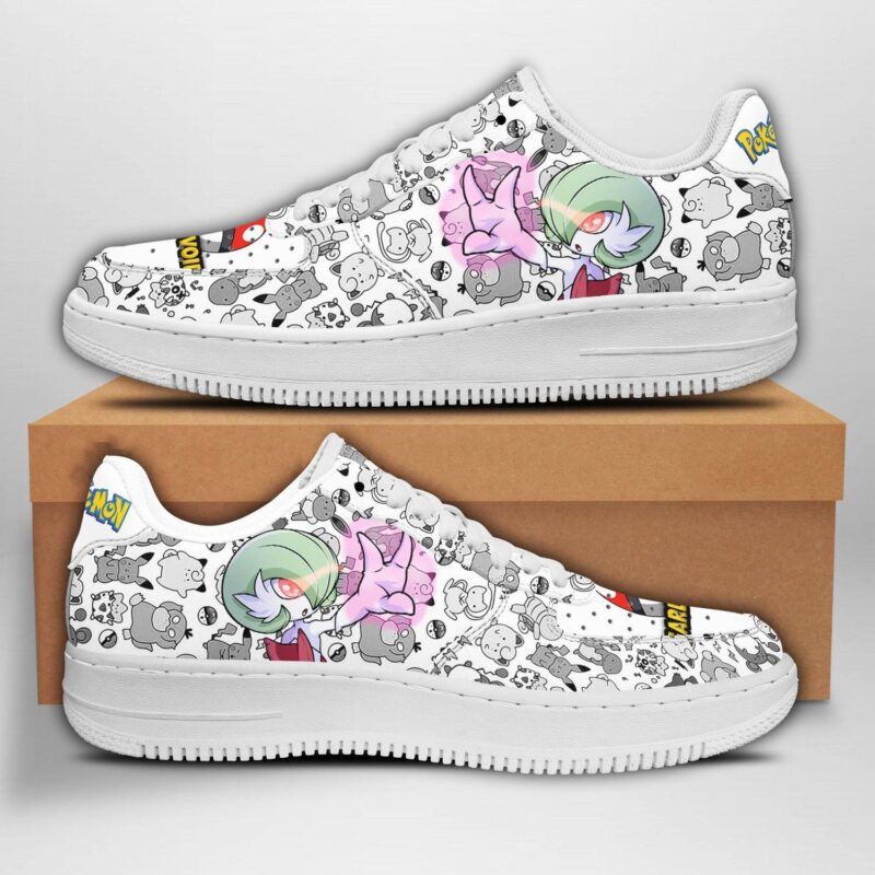 Gardevoir Sneakers Pokemon Shoes Fan Gift Idea Air Force 1 Sneakers