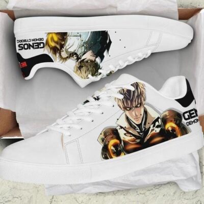 Genos One Punch Man Low Top Leather Stan Smith Shoes SST1142 1 Tennis Shoes