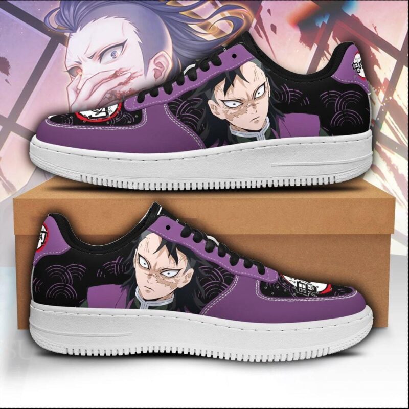 Genya Sneakers Custom Demon Slayer Anime Shoes Fan Air Force 1 Sneakers