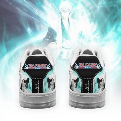 Gin Ichimaru Sneakers Bleach Anime Shoes Fan Gift Idea Air Force 1 Sneakers 2