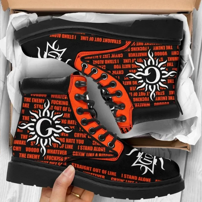 Godsmack Boots Shoes Amazing For Rock Fan