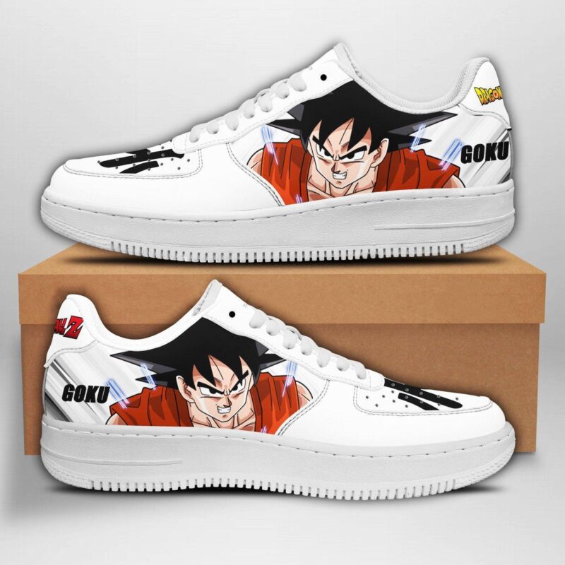 Goku Air Force 1 Sneakers Custom Dragon Ball Z Anime Shoes Air Force 1 Sneakers