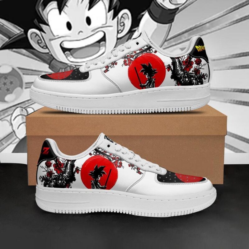 Goku Air Force 1 Sneakers Custom Japan Style Dragon Ball Anime Shoes Air Force 1 Sneakers