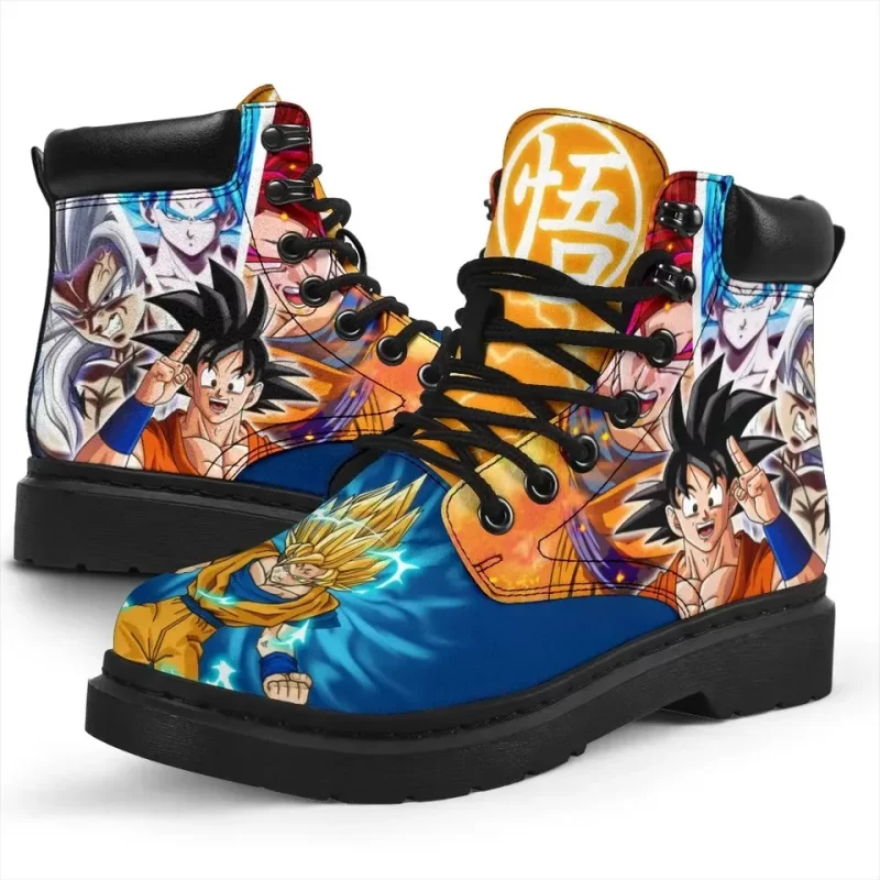 Goku Boots Timbs Dragon Ball Custom Shoes Anime Fan Gift