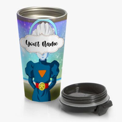 Grand Priest Dragon Ball Super Travel Mug Custom Personalized Name Stainless Steel Bottle