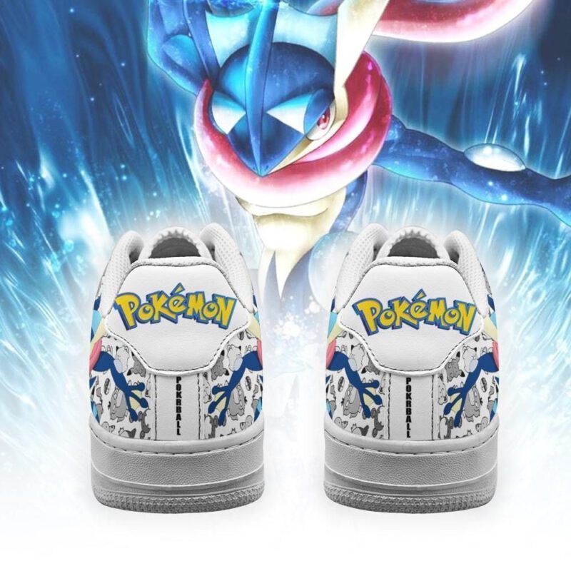 Greninja Sneakers Pokemon Shoes Fan Gift Idea Air Force 1 Sneakers 2 1