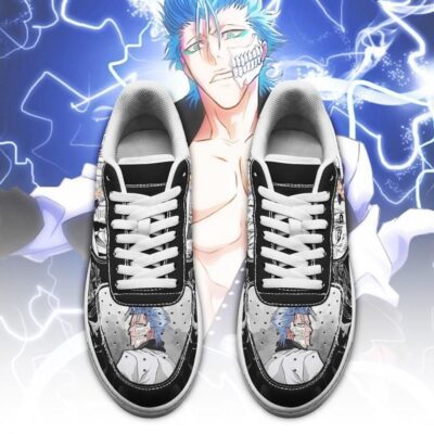 Grimmjow Sneakers Bleach Anime Shoes Fan Gift Idea Air Force 1 Sneakers 1