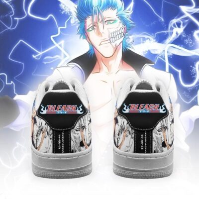 Grimmjow Sneakers Bleach Anime Shoes Fan Gift Idea Air Force 1 Sneakers 2
