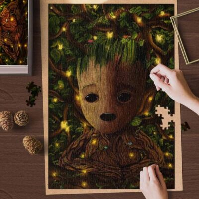 Groot Marvel Comicss Lover Jigsaw Puzzle Game