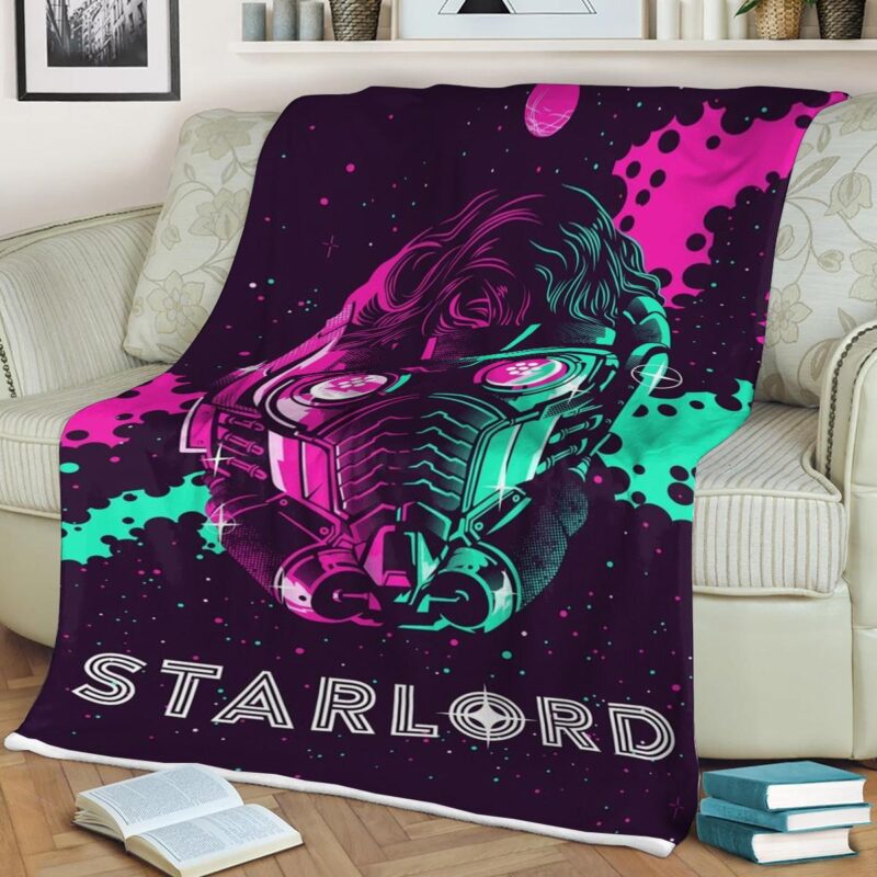 Peter Quill Star Lord Comfy Sofa Throw Blanket Gift