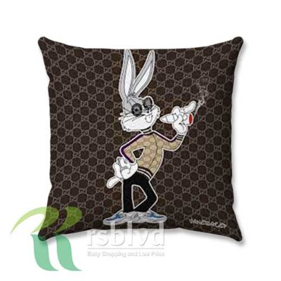 Gucci Bugs Bunny Wallpaper Custom Pillow Case Cover