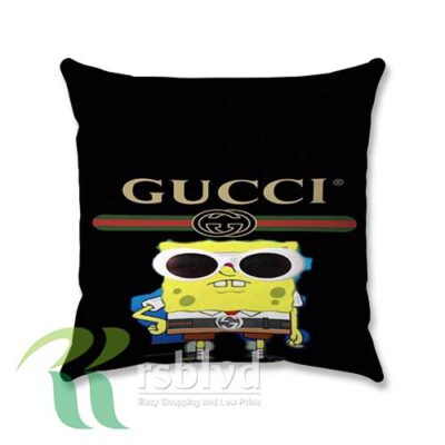 Gucci Spongebob Wallpaper Custom Pillow Case Cover