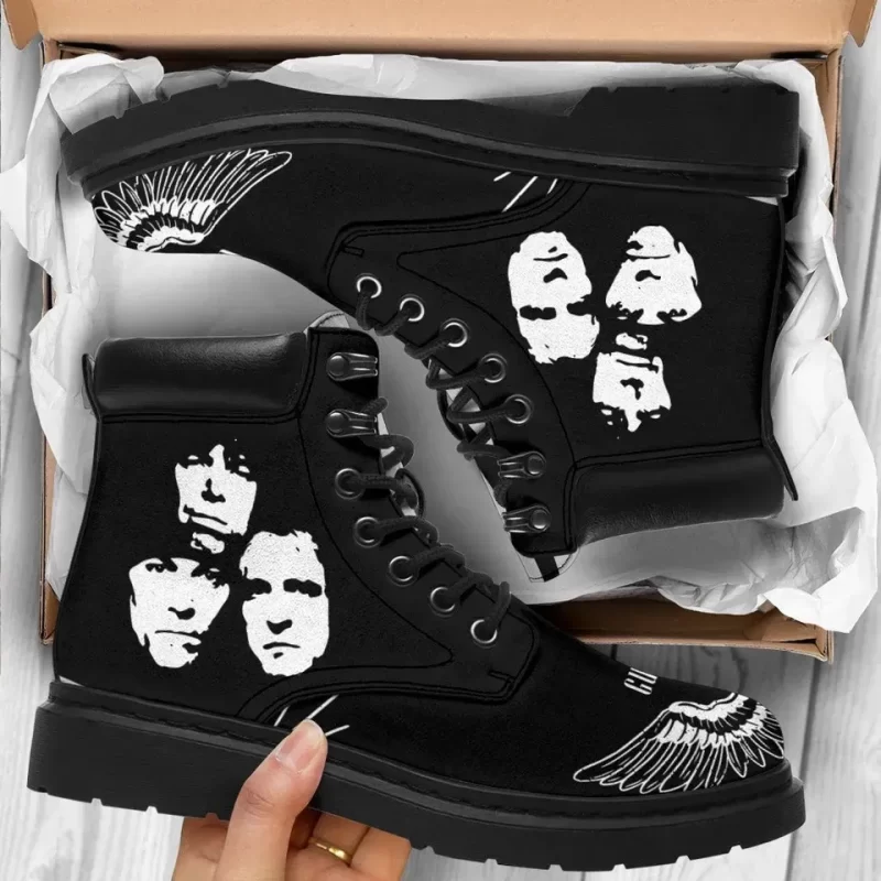 Guns N' Roses Boots For Music Band Fan Gift