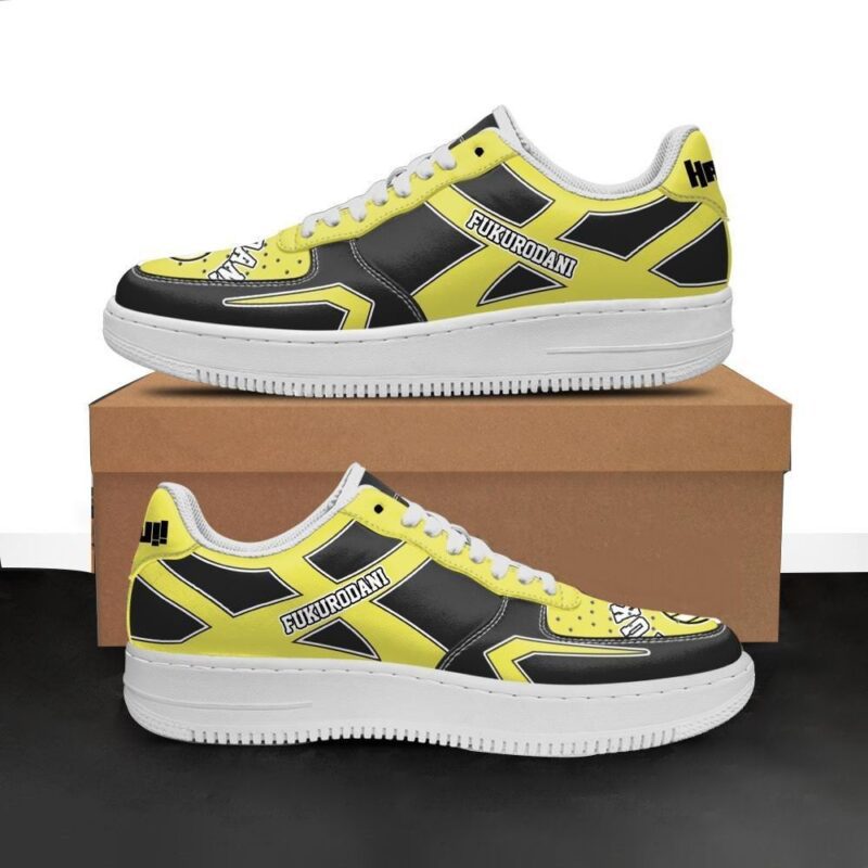 Haikyuu Fukurodani Academy Sneakers Uniform Haikyuu Anime Shoes Air Force 1 Sneakers