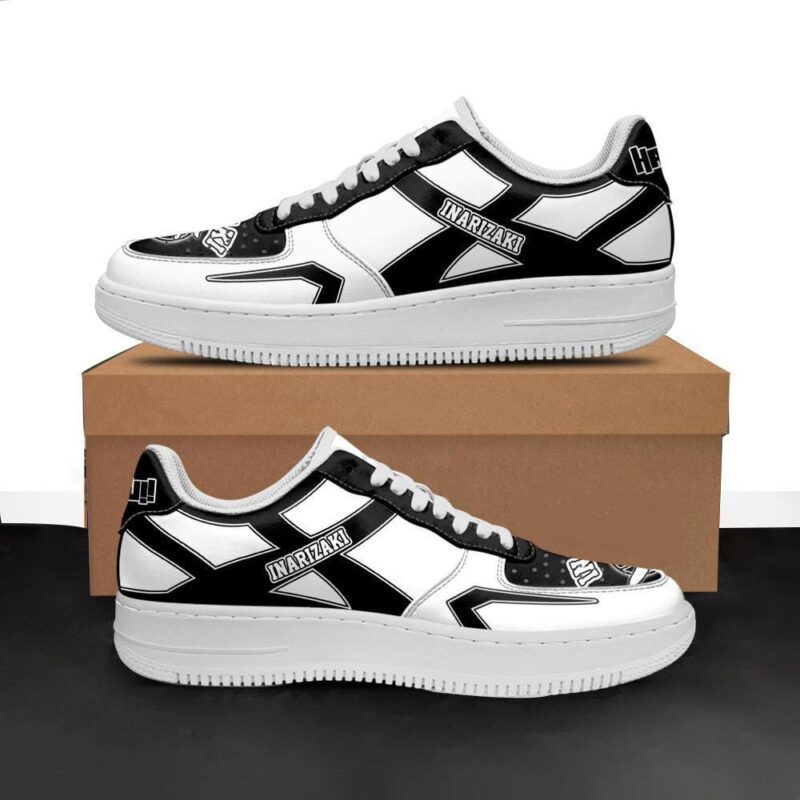 Haikyuu Inarizaki High Sneakers Uniform Haikyuu Anime Shoes Air Force 1 Sneakers