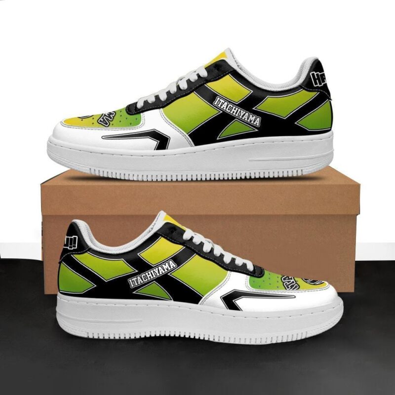 Haikyuu Itachiyama Academy Sneakers Uniform Haikyuu Anime Shoes Air Force 1 Sneakers