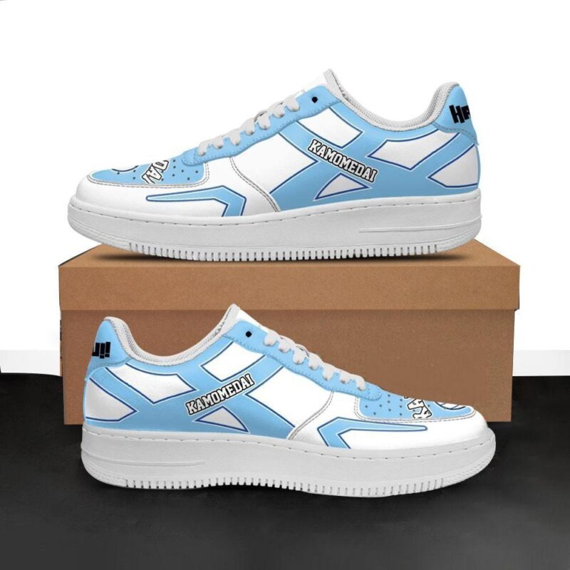 Haikyuu Kamomedai High Sneakers Uniform Haikyuu Anime Shoes Air Force 1 Sneakers