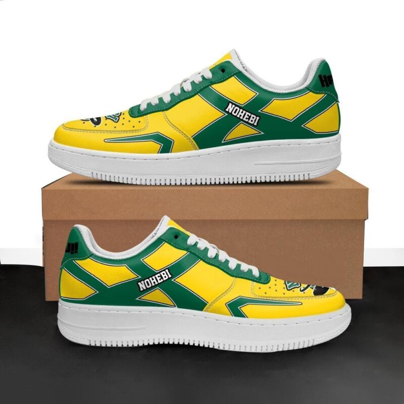 Haikyuu Nohebi Academy Sneakers Uniform Haikyuu Anime Shoes Air Force 1 Sneakers