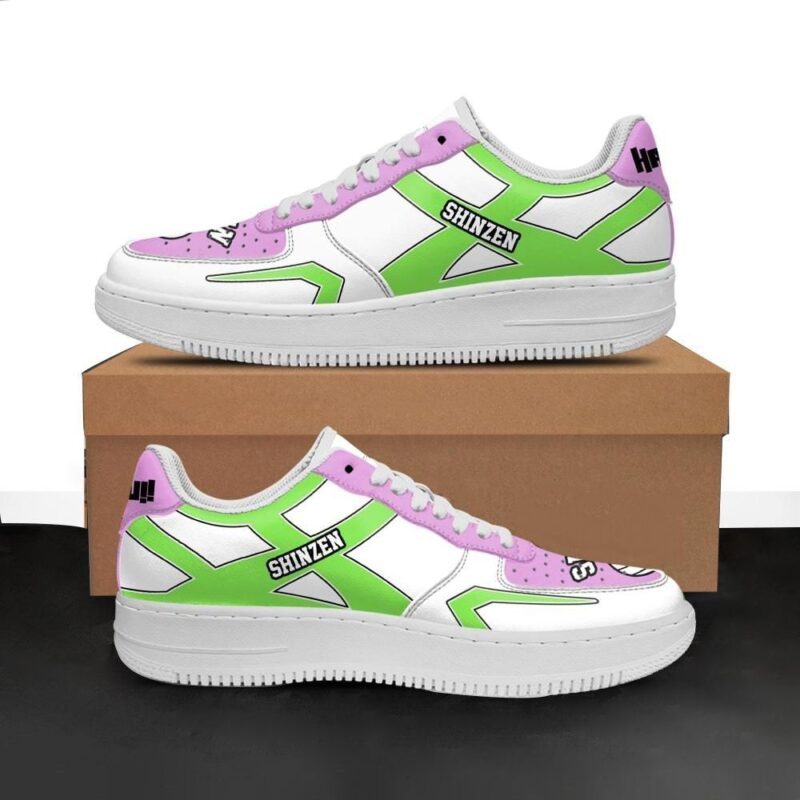 Haikyuu Shinzen High Sneakers Uniform Haikyuu Anime Shoes Air Force 1 Sneakers