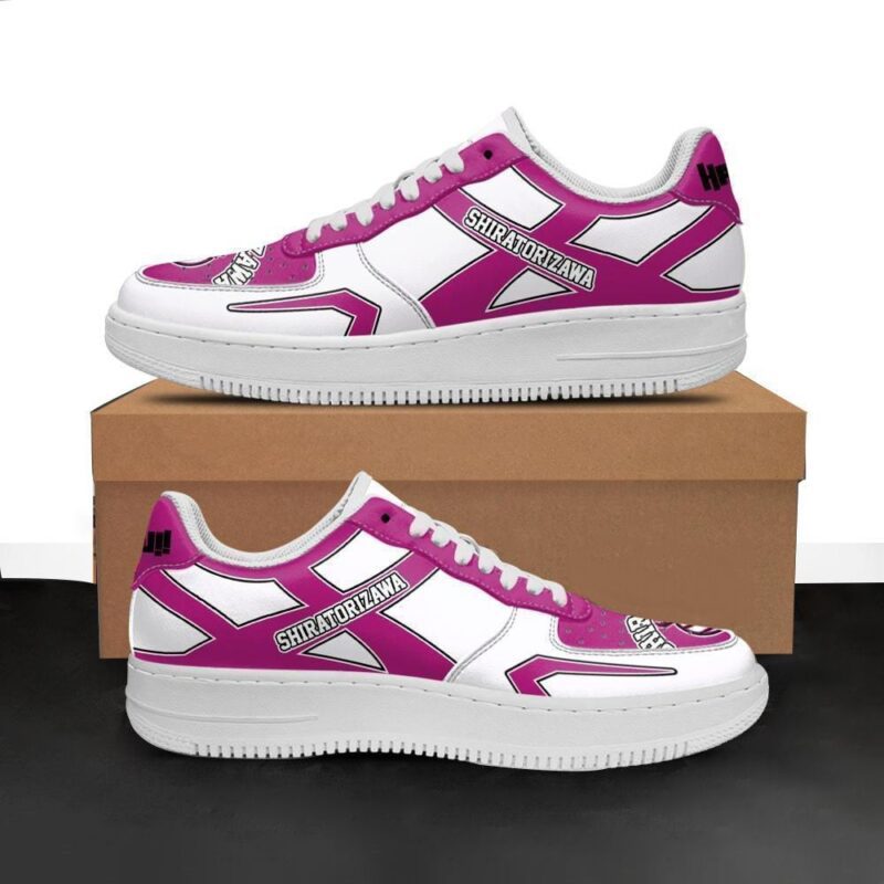 Haikyuu Shiratorizawa Academy Sneakers Uniform Haikyuu Anime Shoes Air Force 1 Sneakers