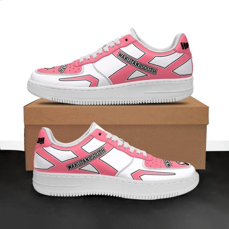 Haikyuu Wakutani South High Sneakers Haikyuu Anime Shoes Air Force 1 Sneakers